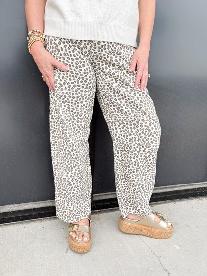Entro Leopard Pants