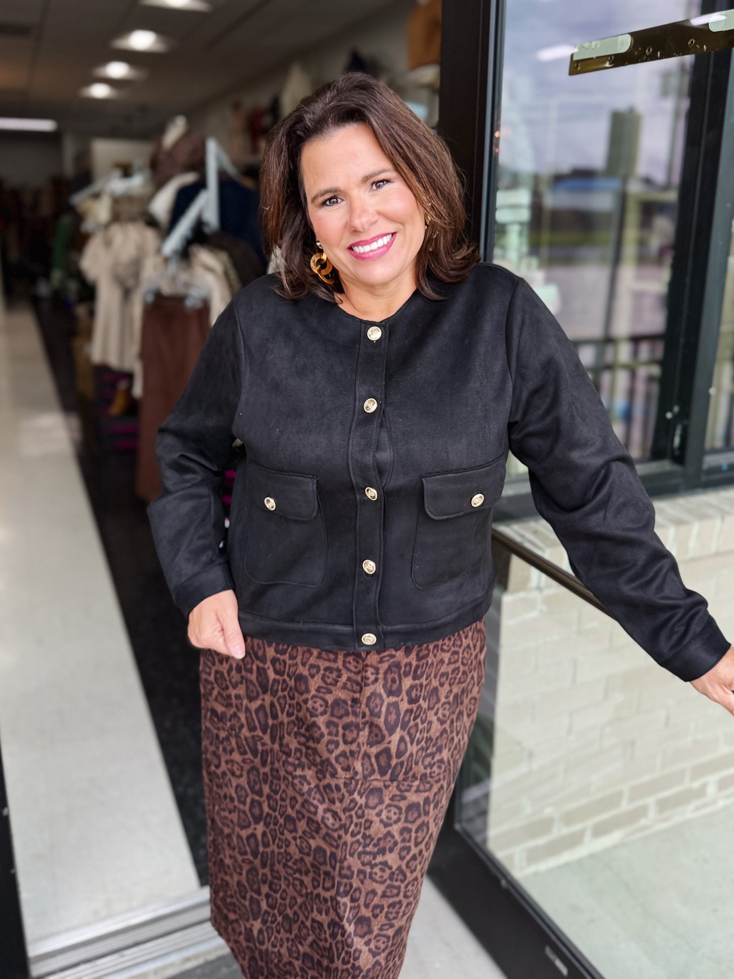Suede Erin Jacket