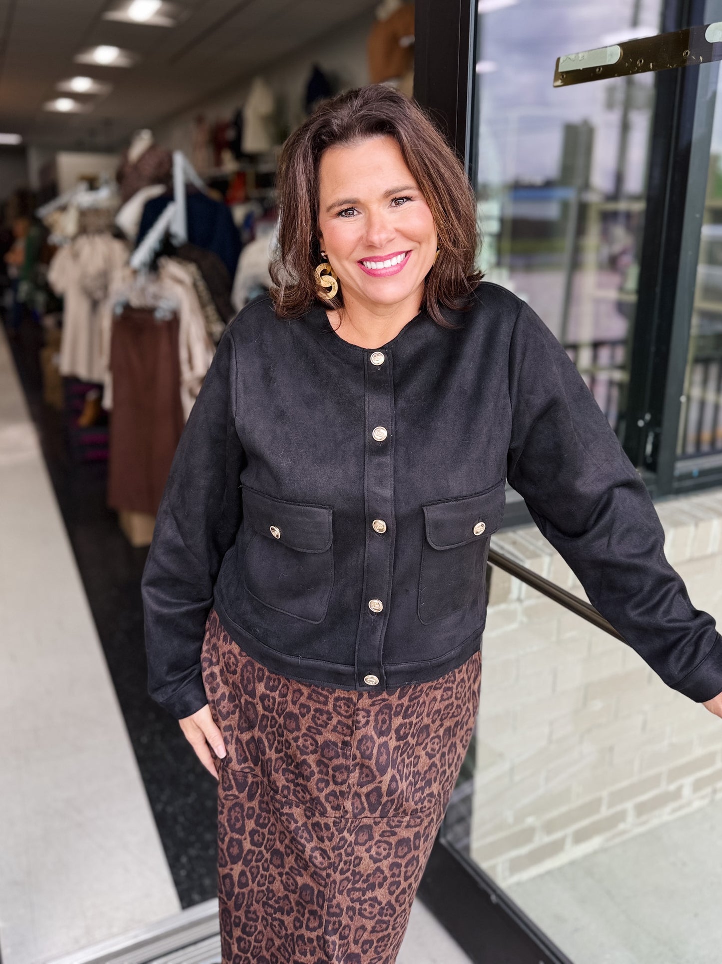 Suede Erin Jacket