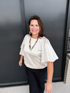 Angel Frosted Charm Top