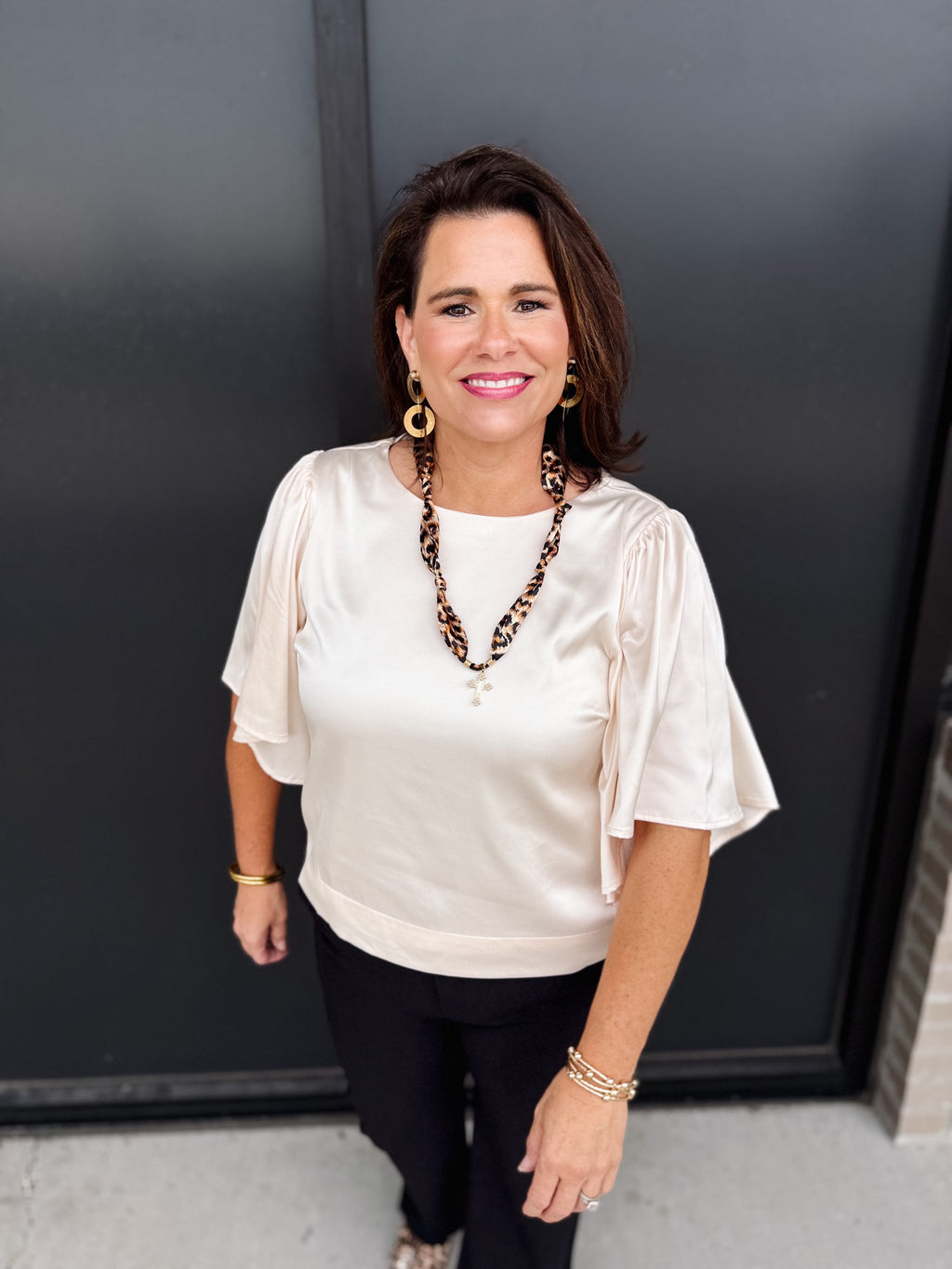 Angel Frosted Charm Top