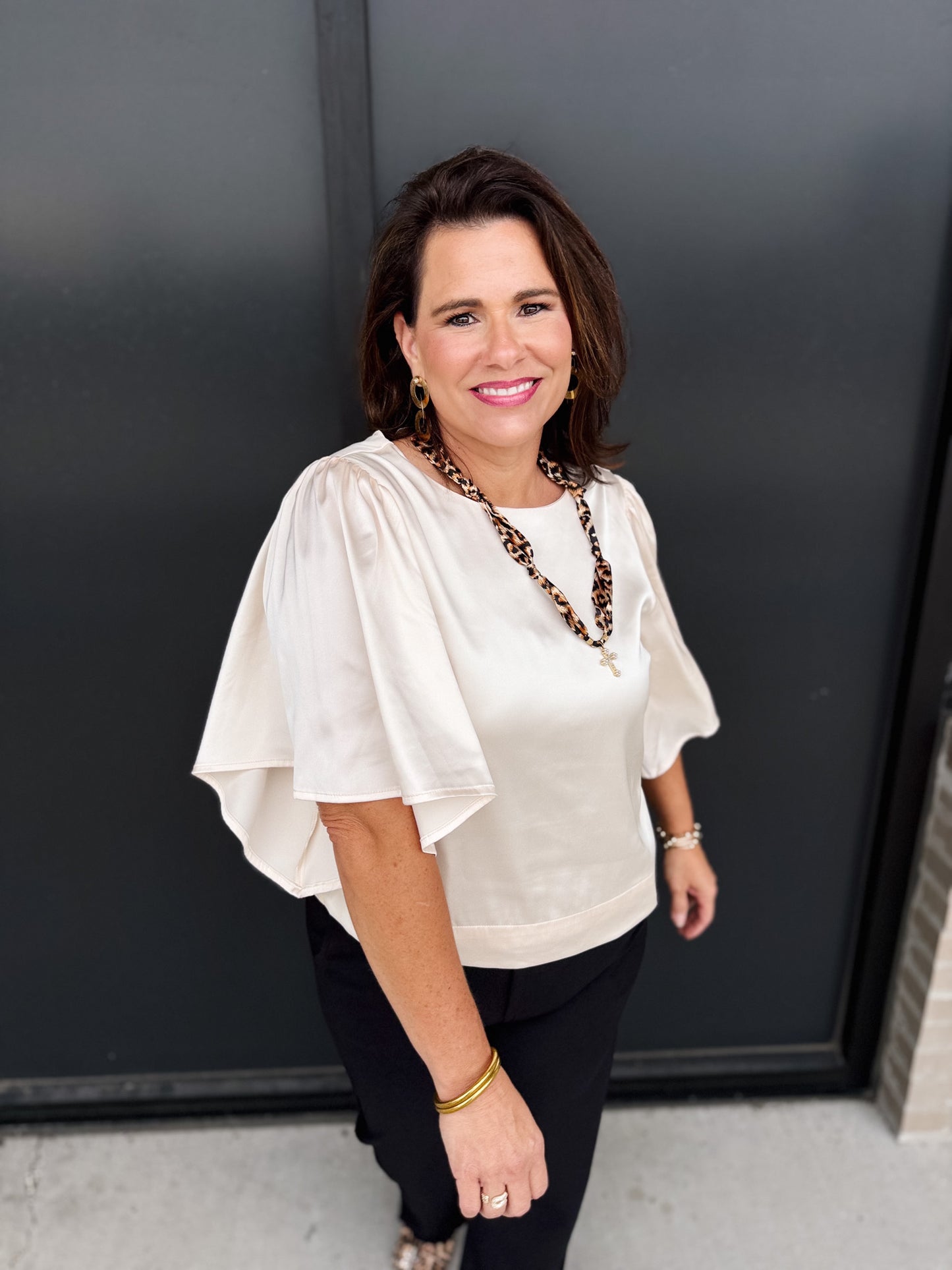 Angel Frosted Charm Top