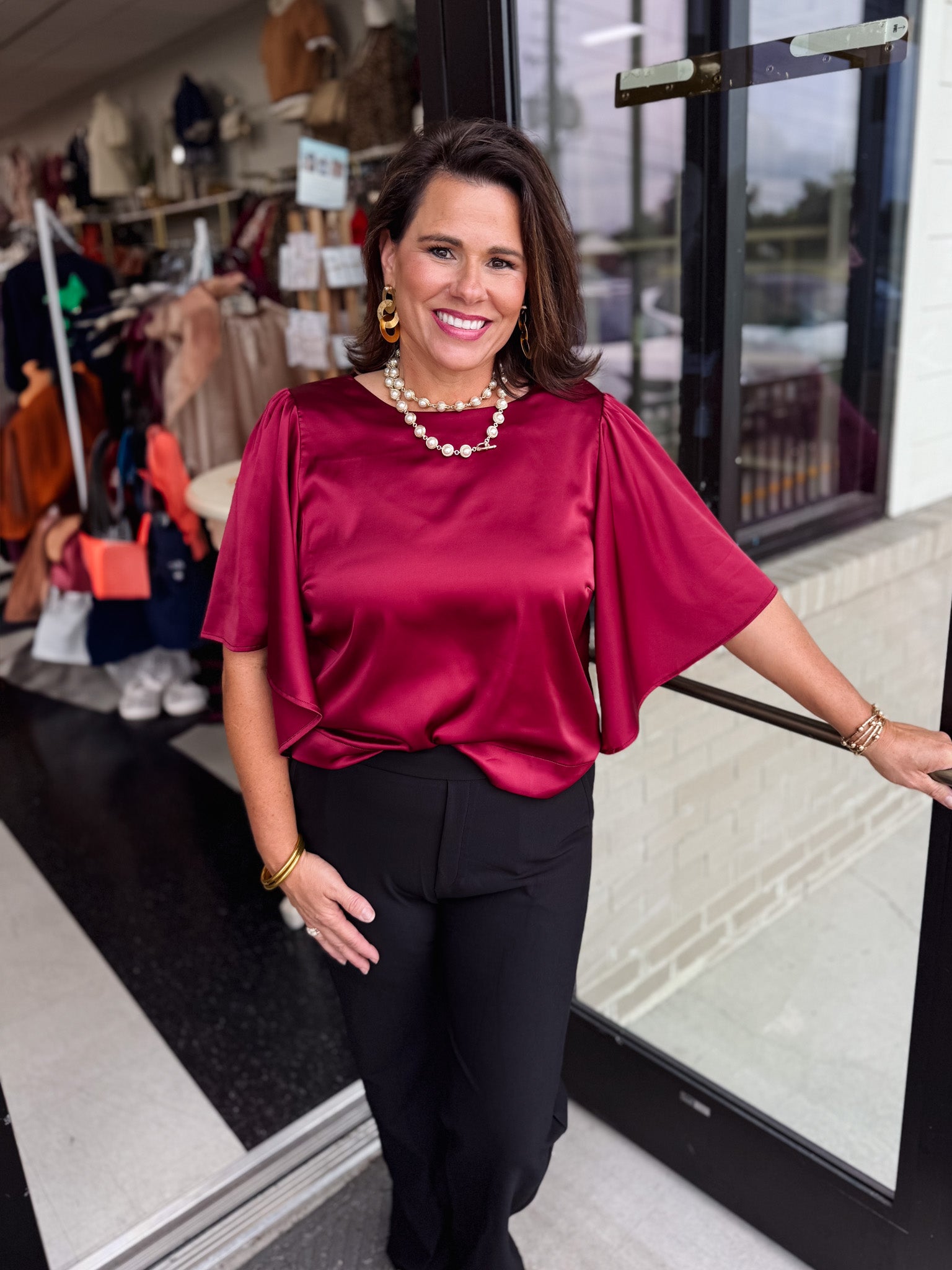 Angel Frosted Charm Top