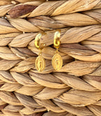 WD Virgin Mary Hoop Earrings!