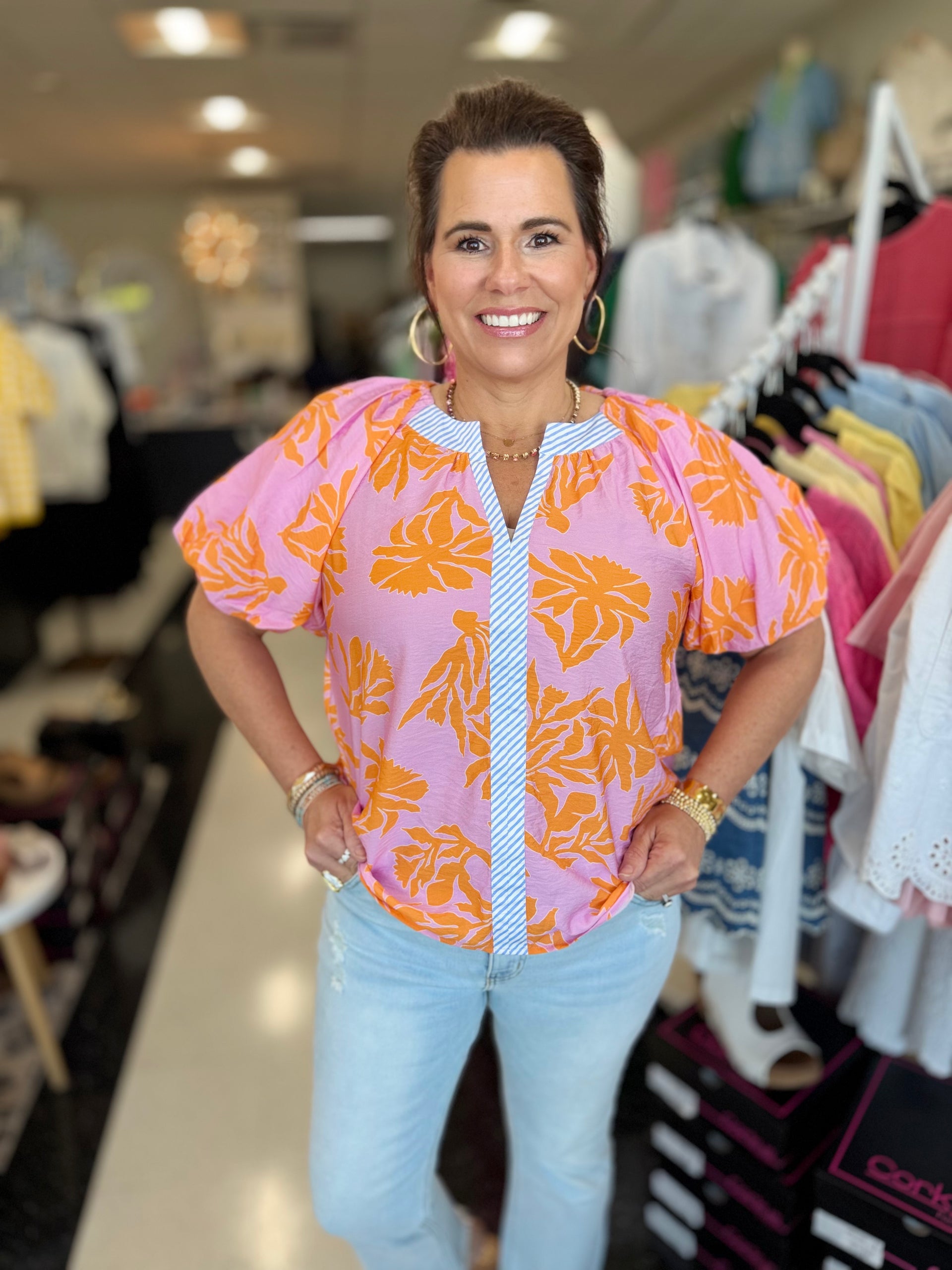 THML Hawaii Top – Bead Bloom