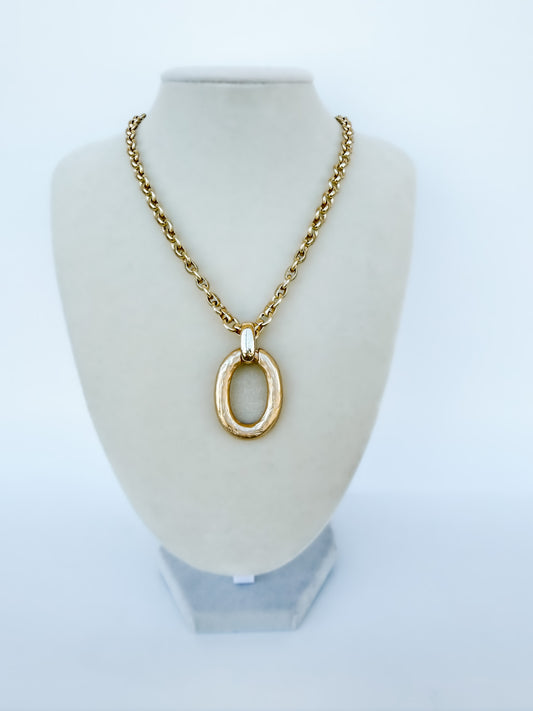 14K plated Christy necklace