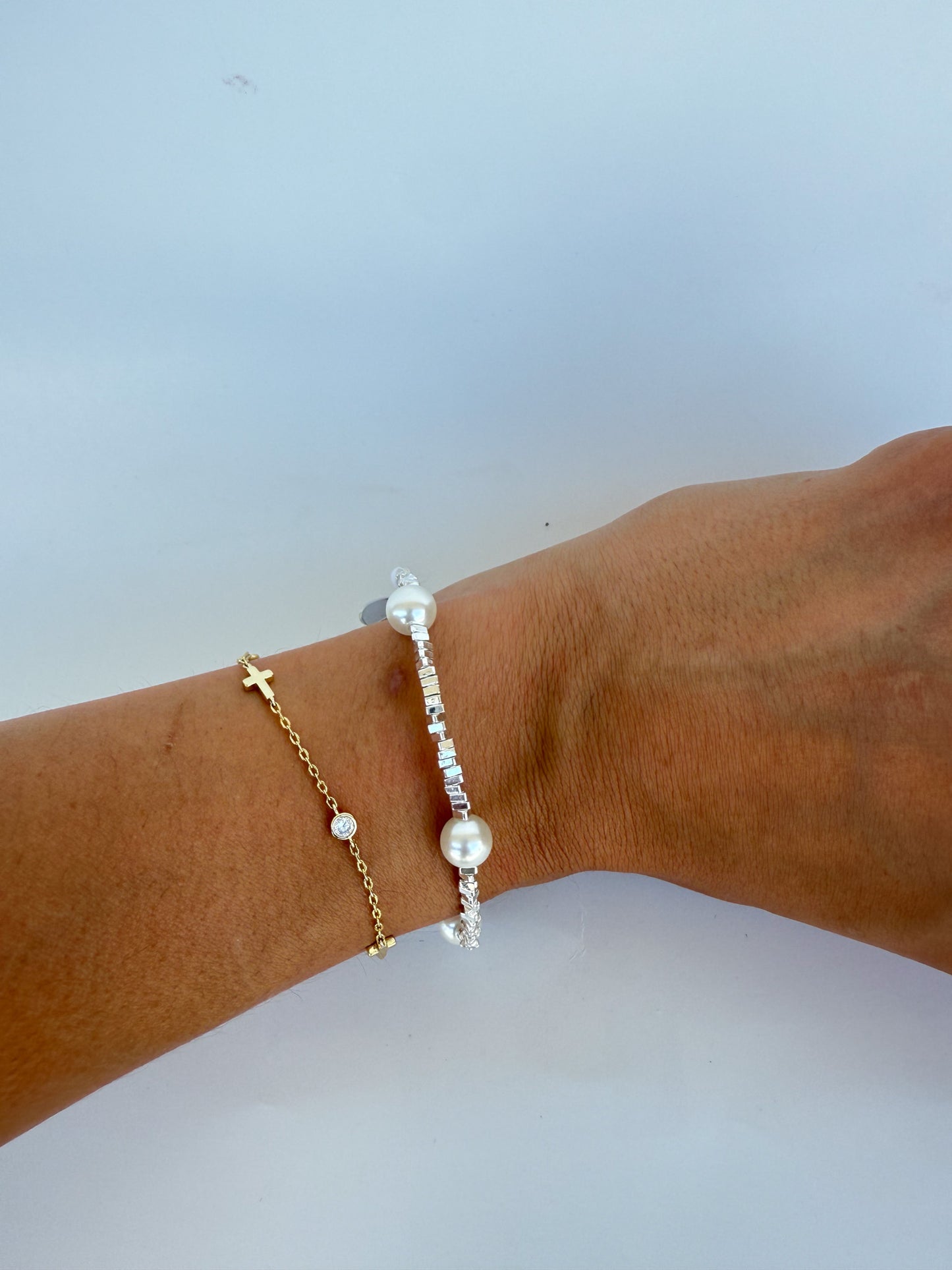 Roman Silver blessing bracelet