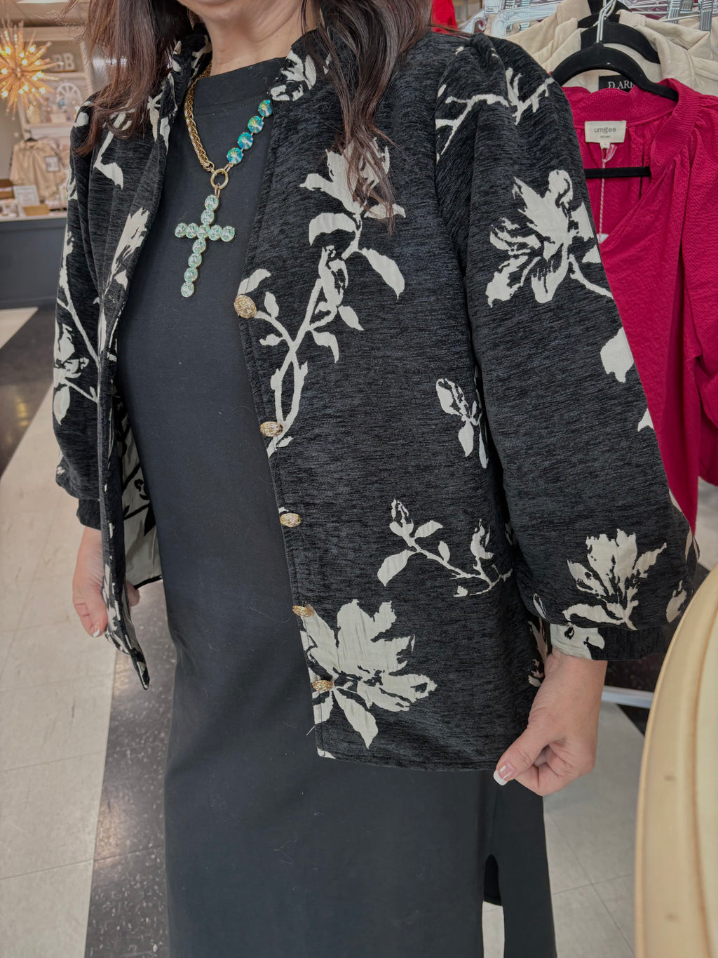 Celeste Jacquard Top