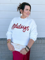 Glitter Holidays Sweater