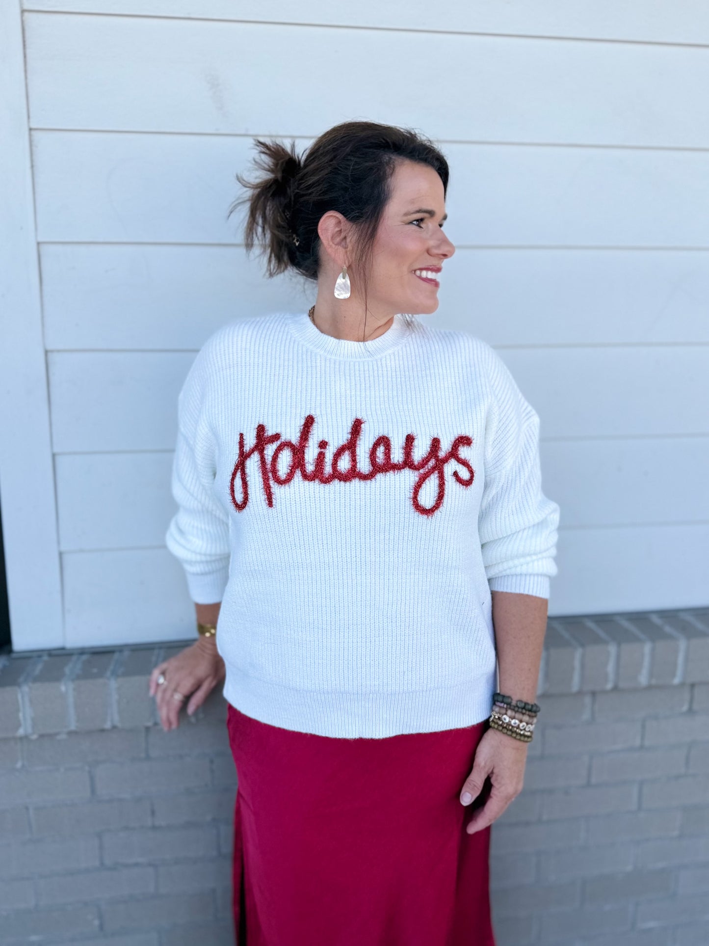 Glitter Holidays Sweater
