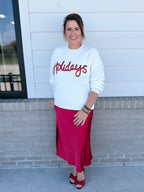 Glitter Holidays Sweater