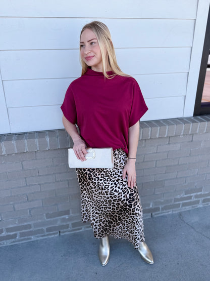 SS Leopard Skirt