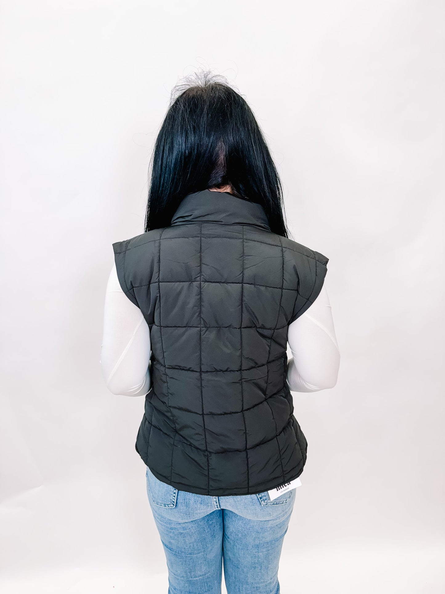 VJ Violet Puffer Vest
