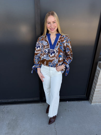 The Bloom Haven Blouse