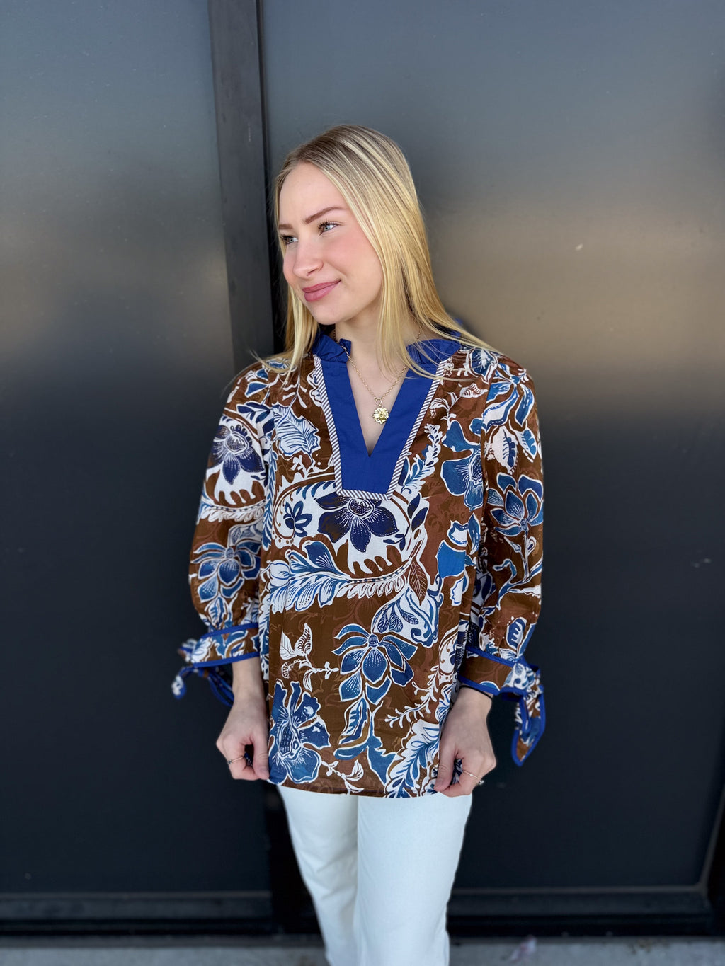 The Bloom Haven Blouse