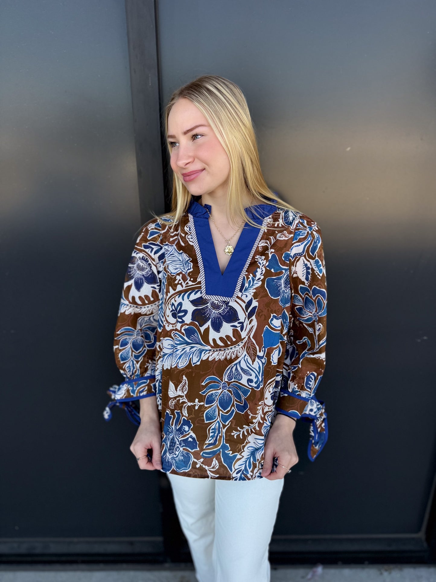 The Bloom Haven Blouse