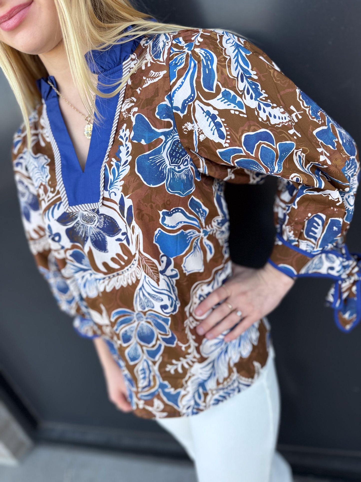 The Bloom Haven Blouse