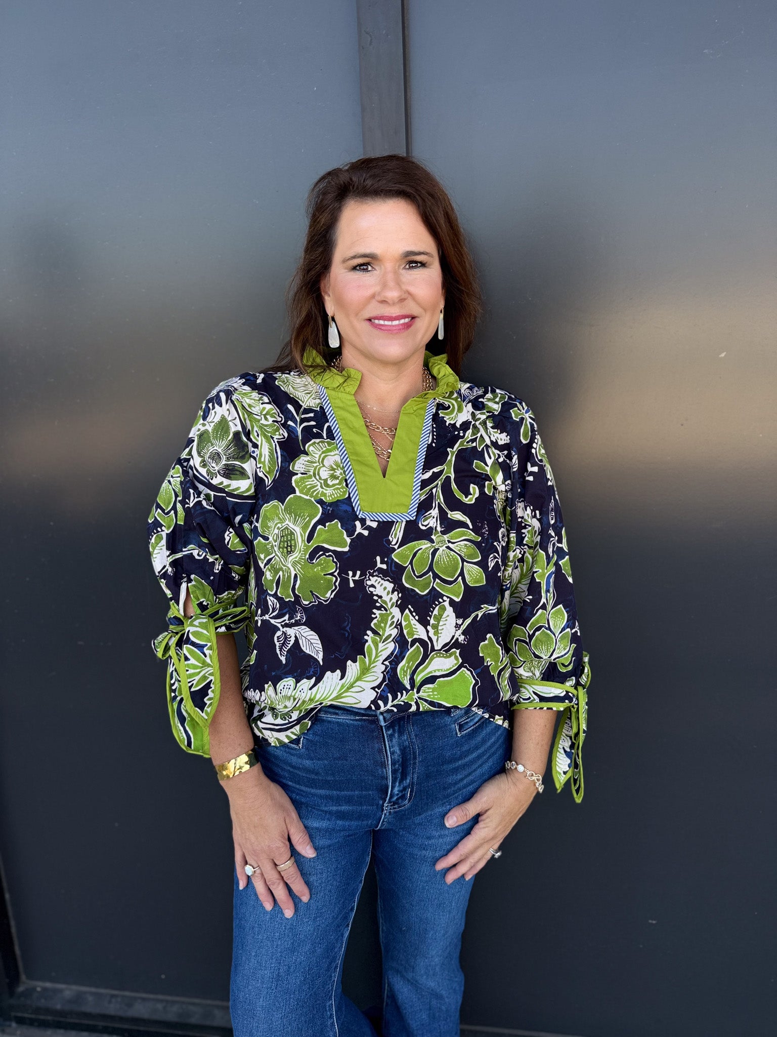 The Bloom Haven Blouse