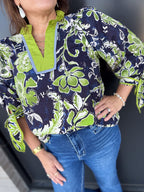 The Bloom Haven Blouse