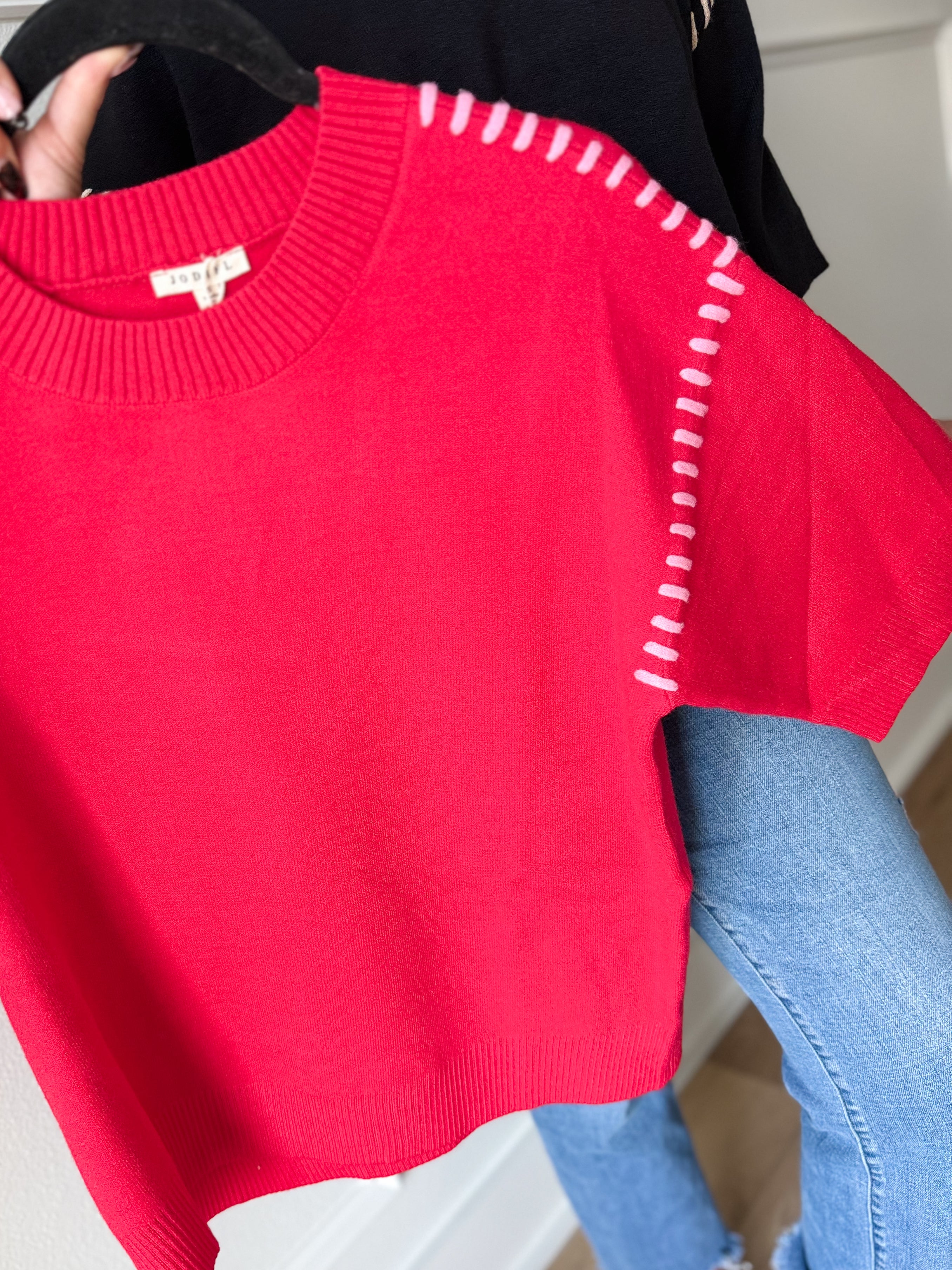 Cozy Stitch Sweater Top