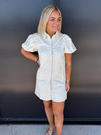 Button Up Stary Night Dress