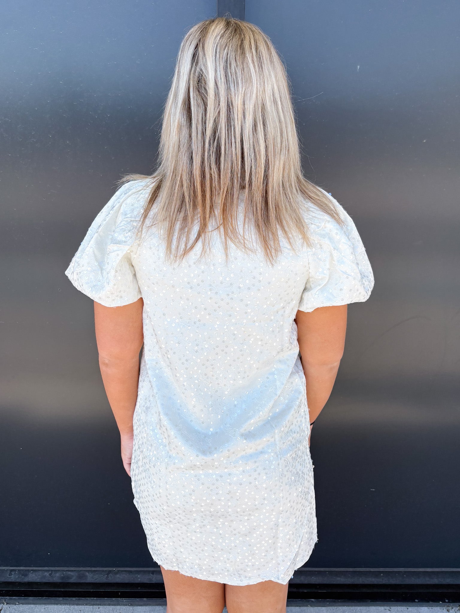 Button Up Stary Night Dress