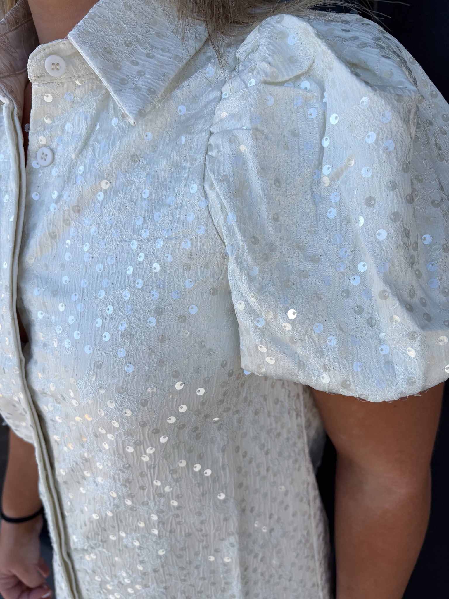 Button Up Stary Night Dress