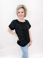 The Sara Sequin Top!