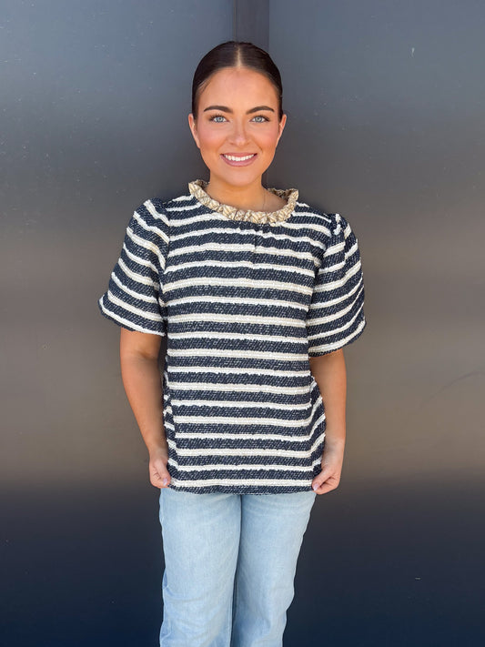 Twilight Tweed Top