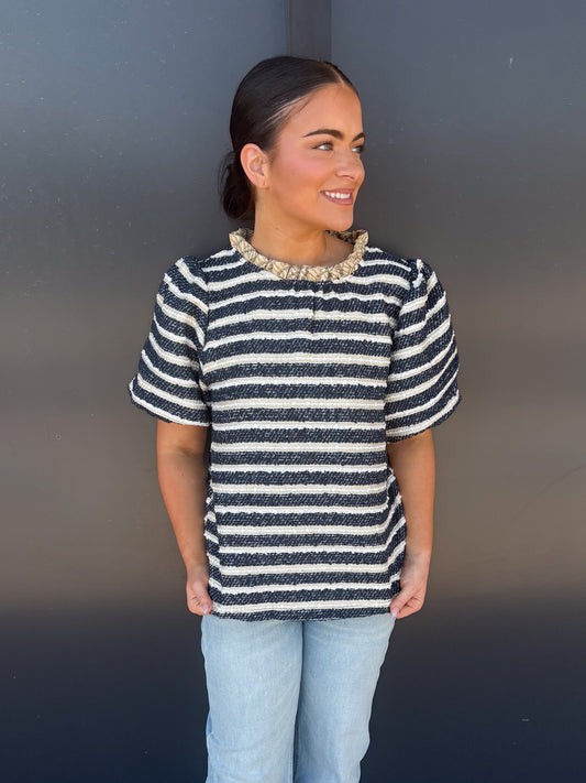 Twilight Tweed Top