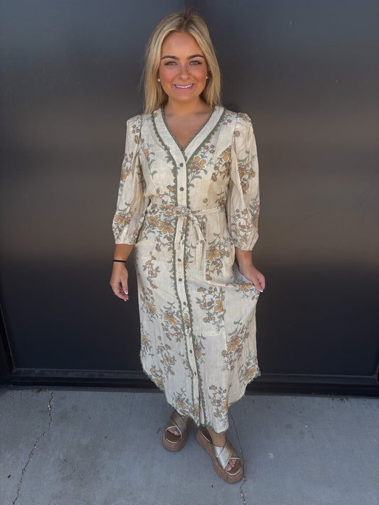 Floral Doris Dress