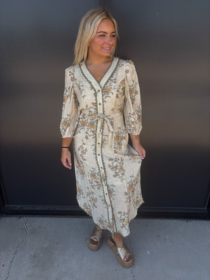 Floral Doris Dress
