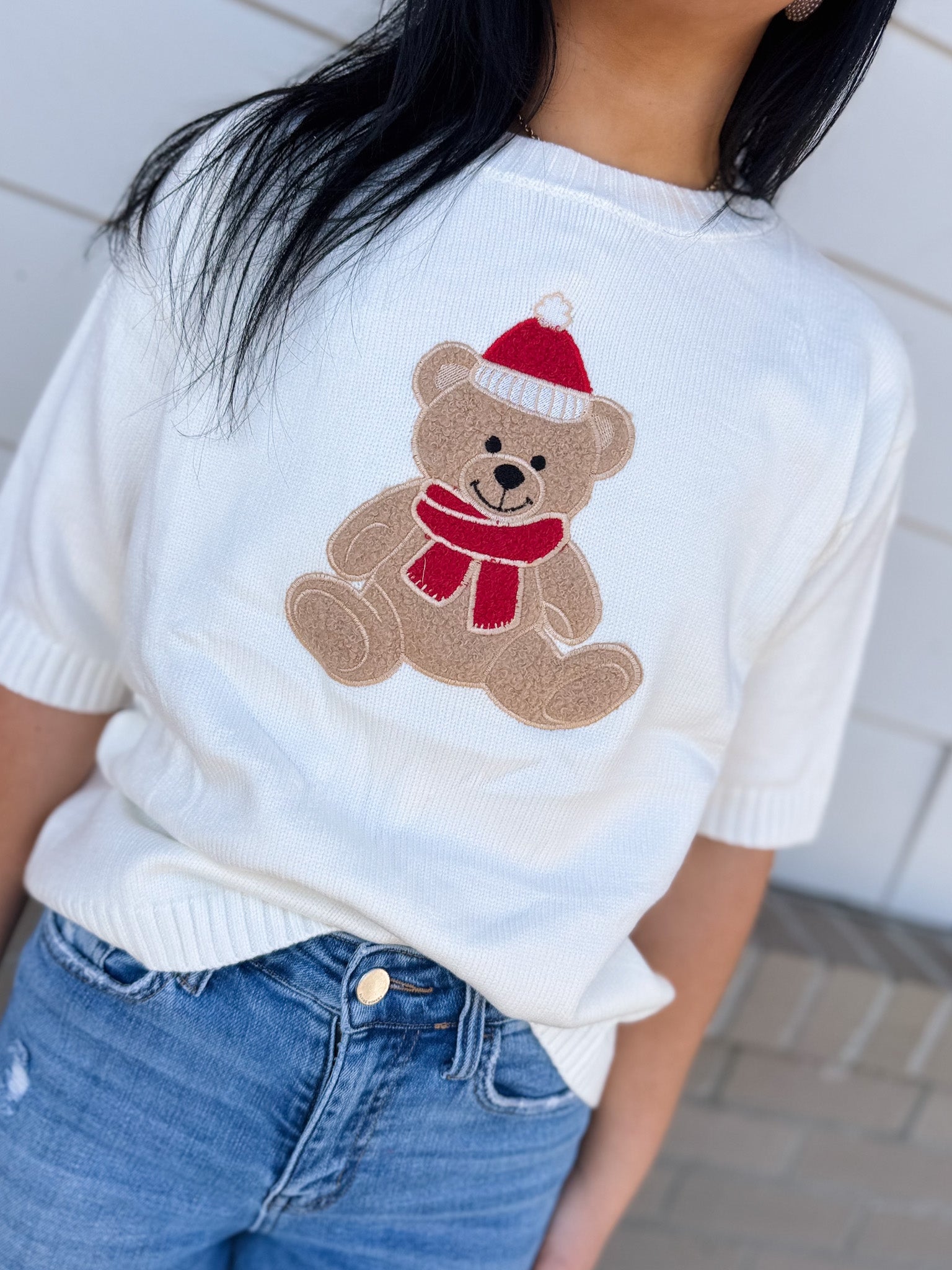Holiday Teddy Bear Sweater 🎅!