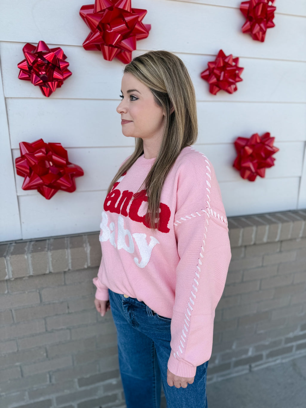 🎅 Santa Baby Knit Sweater