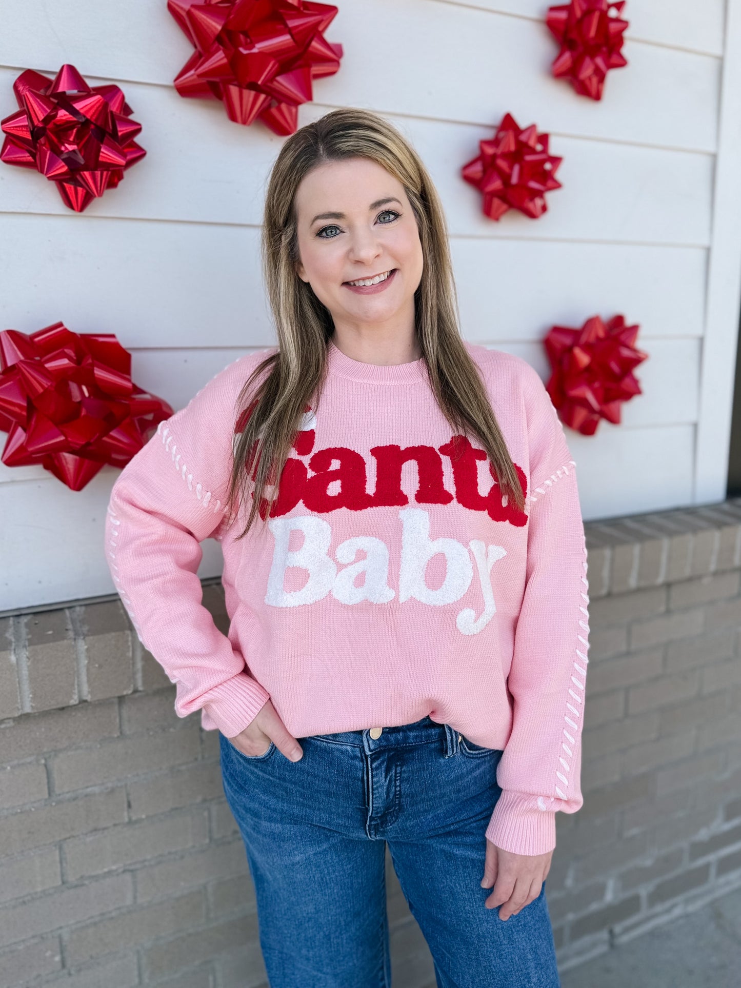 🎅 Santa Baby Knit Sweater