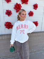 Plaid Merry Sweatshirt