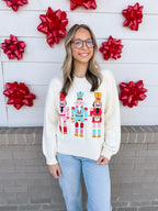 Three Nutcracker Sweater