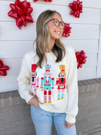 Three Nutcracker Sweater