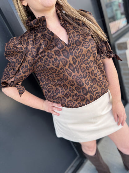 The Savannah Cheetah Print Top 🐆