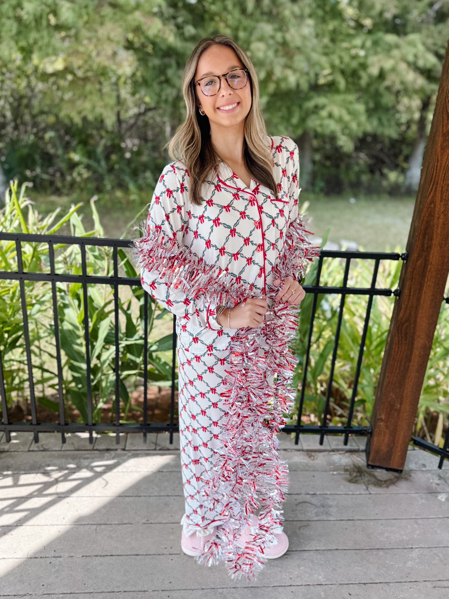 Charlotte Christmas Morning PJs!