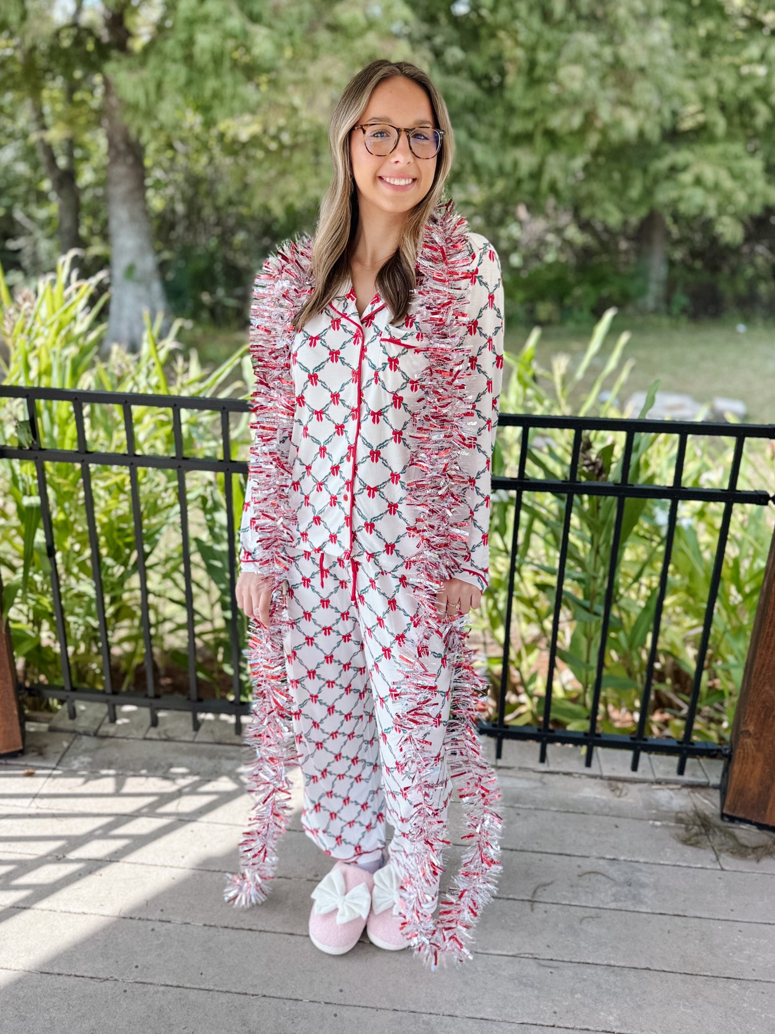 Charlotte Christmas Morning PJs!