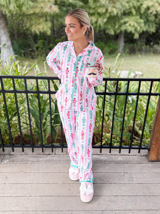 Nutcracker Magic Ruffle Pajama Set