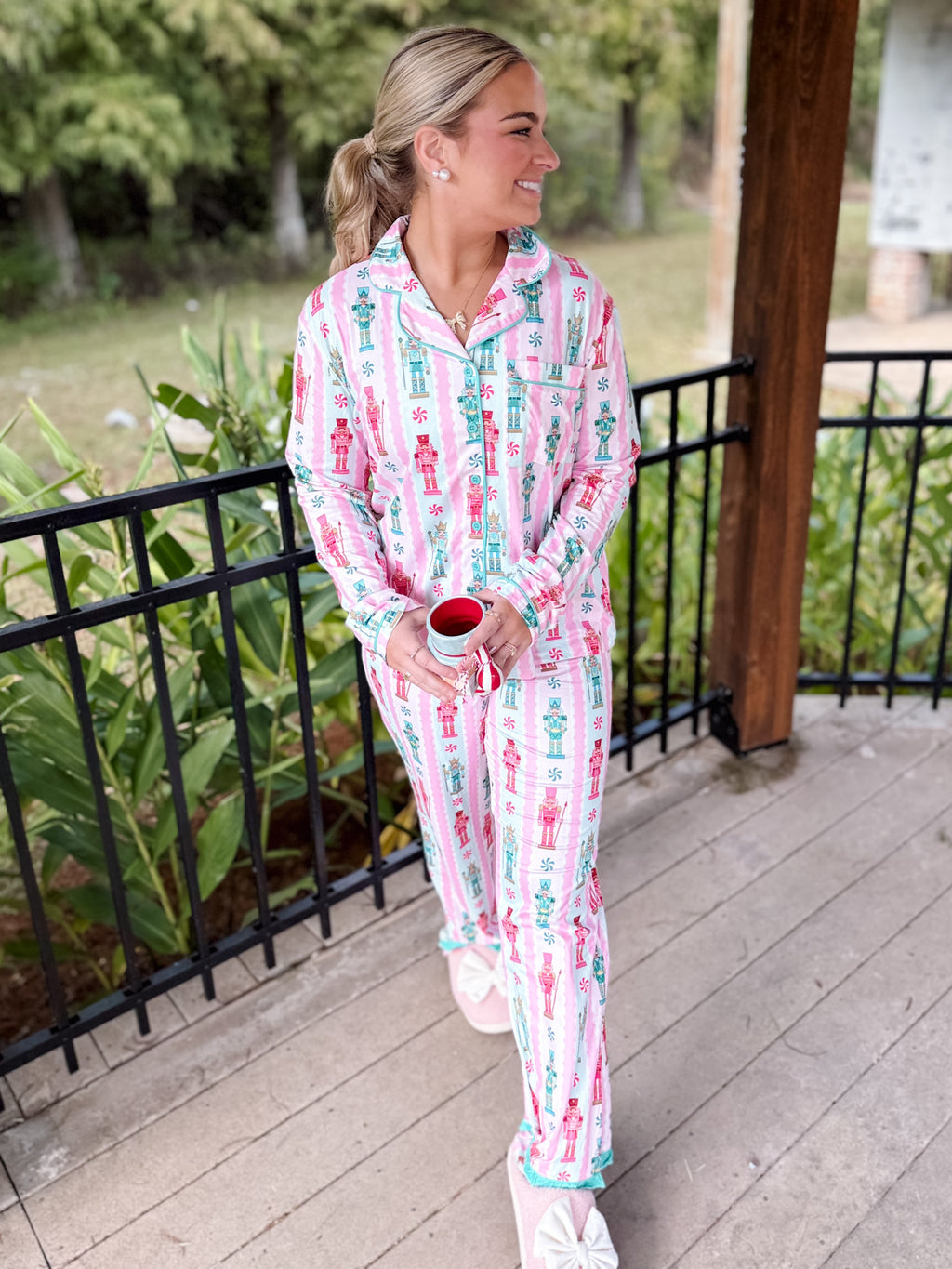 Nutcracker Magic Ruffle Pajama Set!