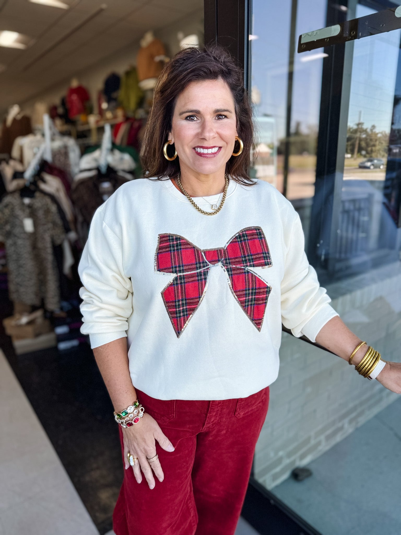Wrap It With a Bow Sweater!