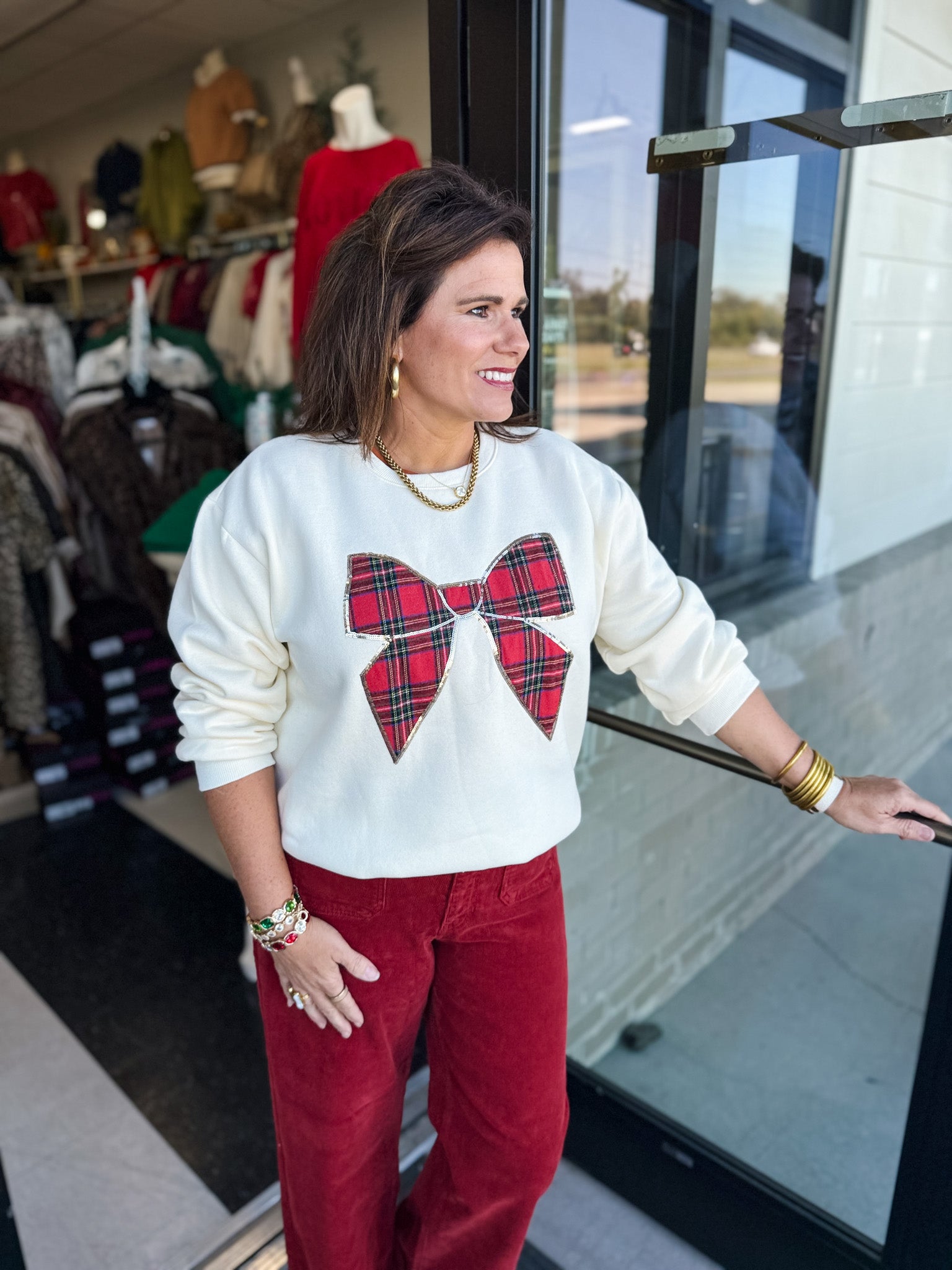 Wrap It With a Bow Sweater!