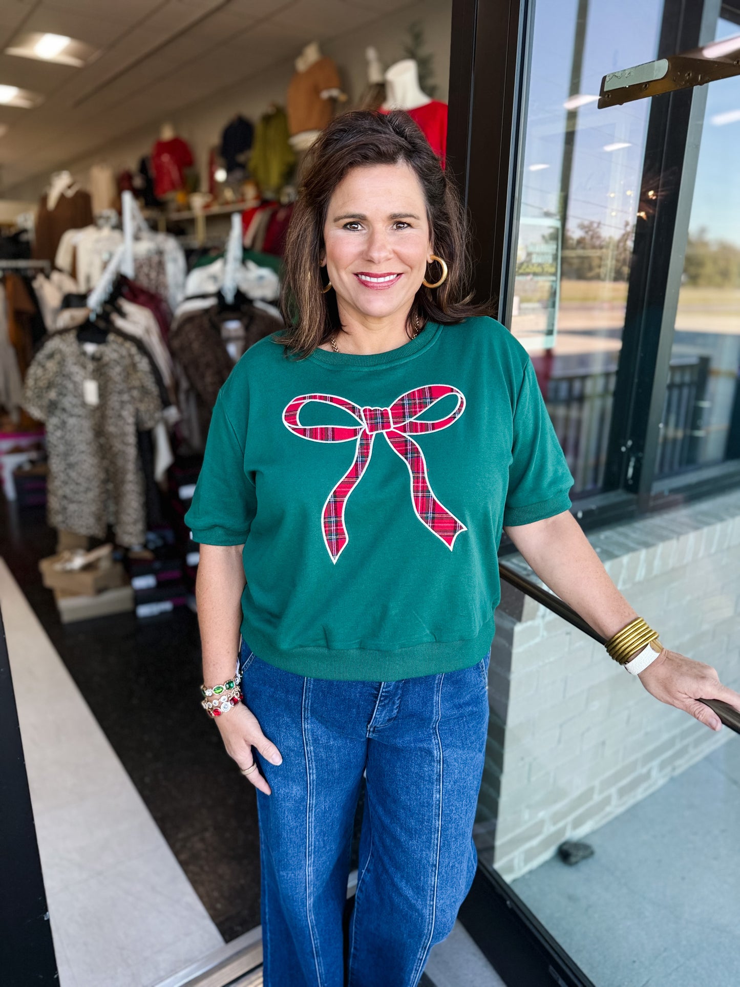 Tis The Season Sweater Top