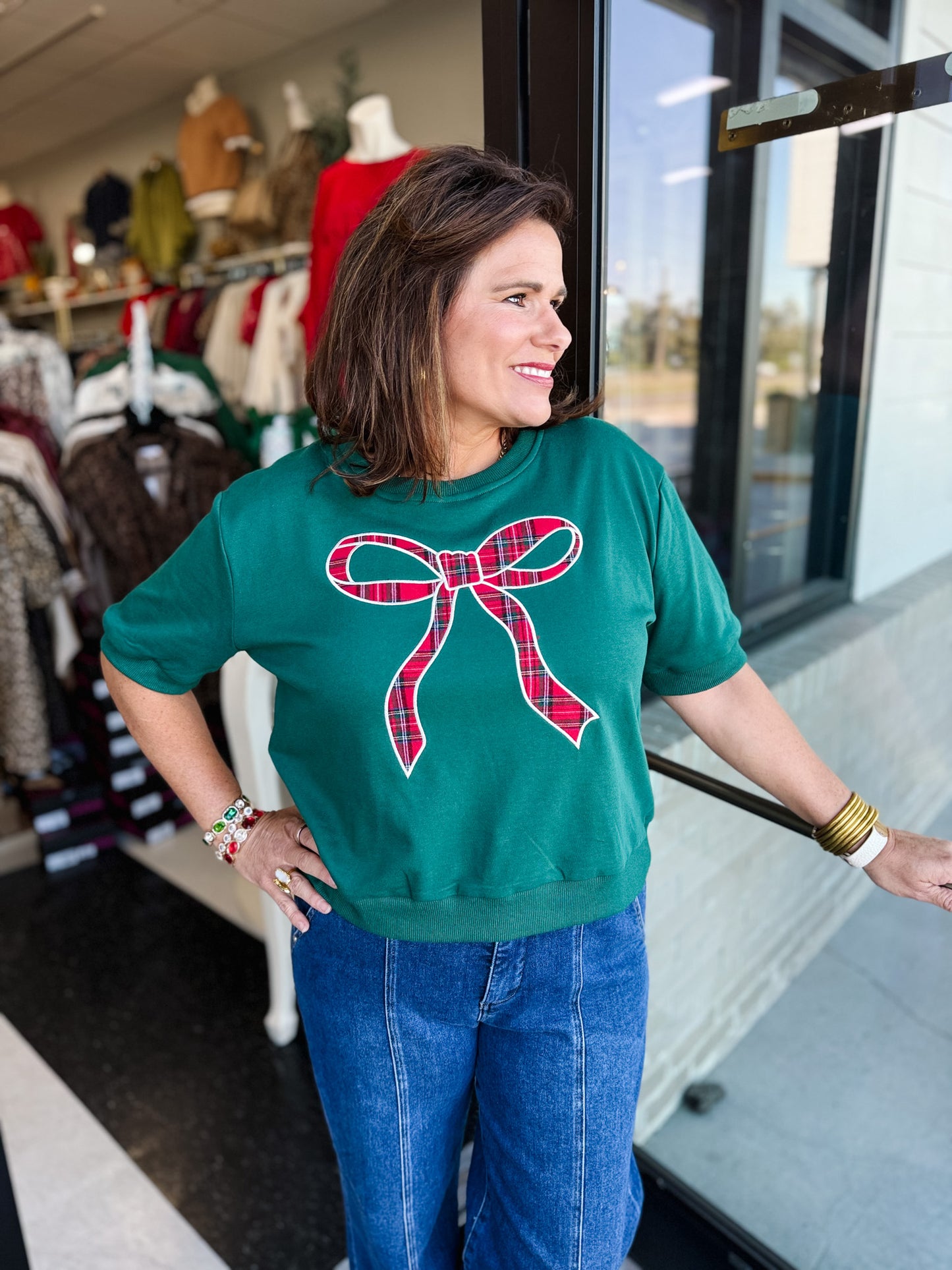 Tis The Season Sweater Top