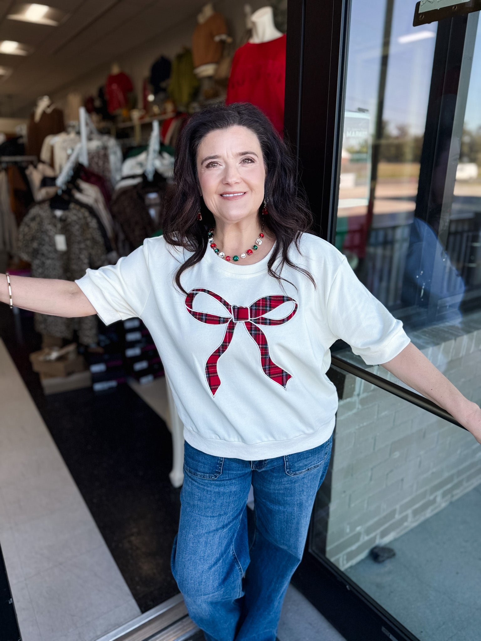 Tis The Season Sweater Top