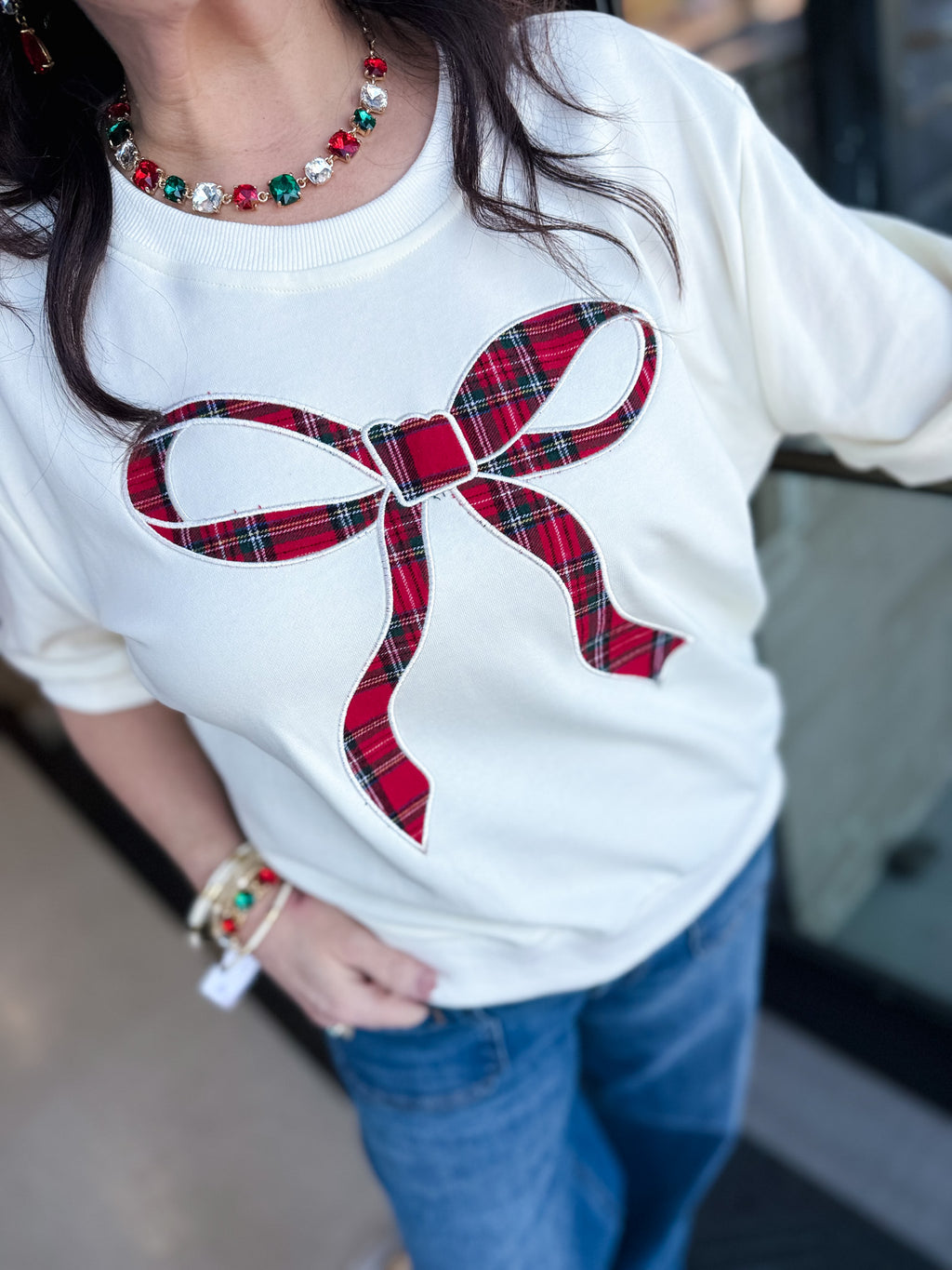 Tis The Season Sweater Top