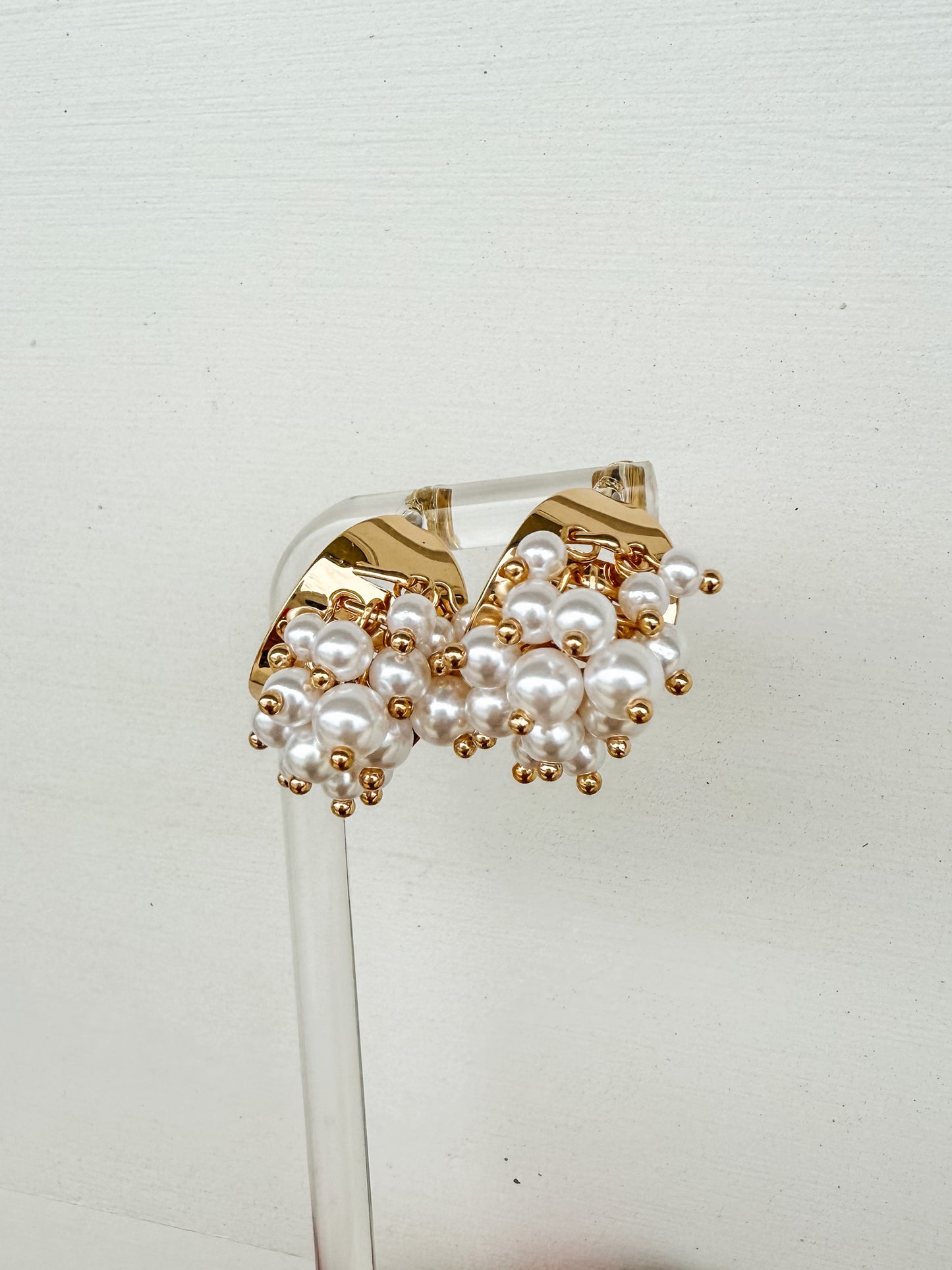 Pearl Mermaid Hoops
